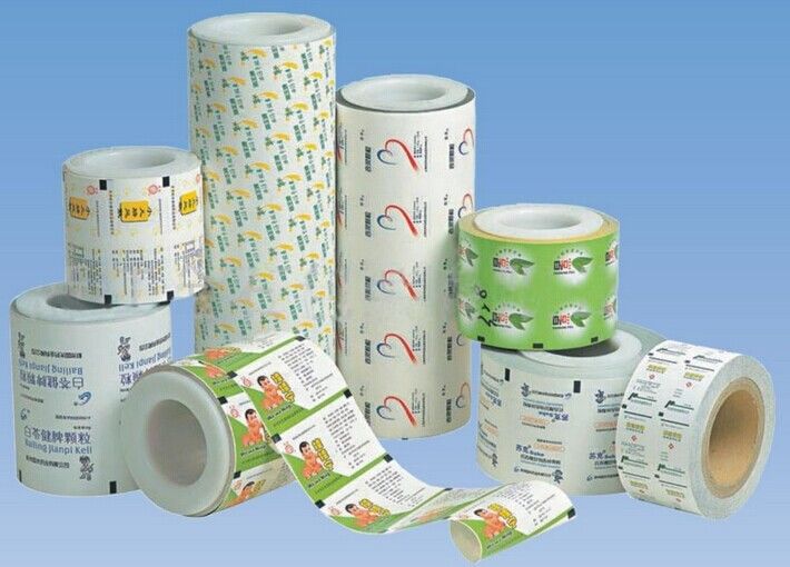 Laminated Paper Aluminium Foil For Drug / Food And Small Medical Devices Packaging